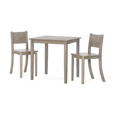 Forever Eclectic Café Kids Table & Chairs Set, Dusty Heather