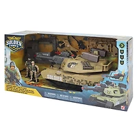 Ensemble de jeu Soldier Force - Char d'assaut blindé