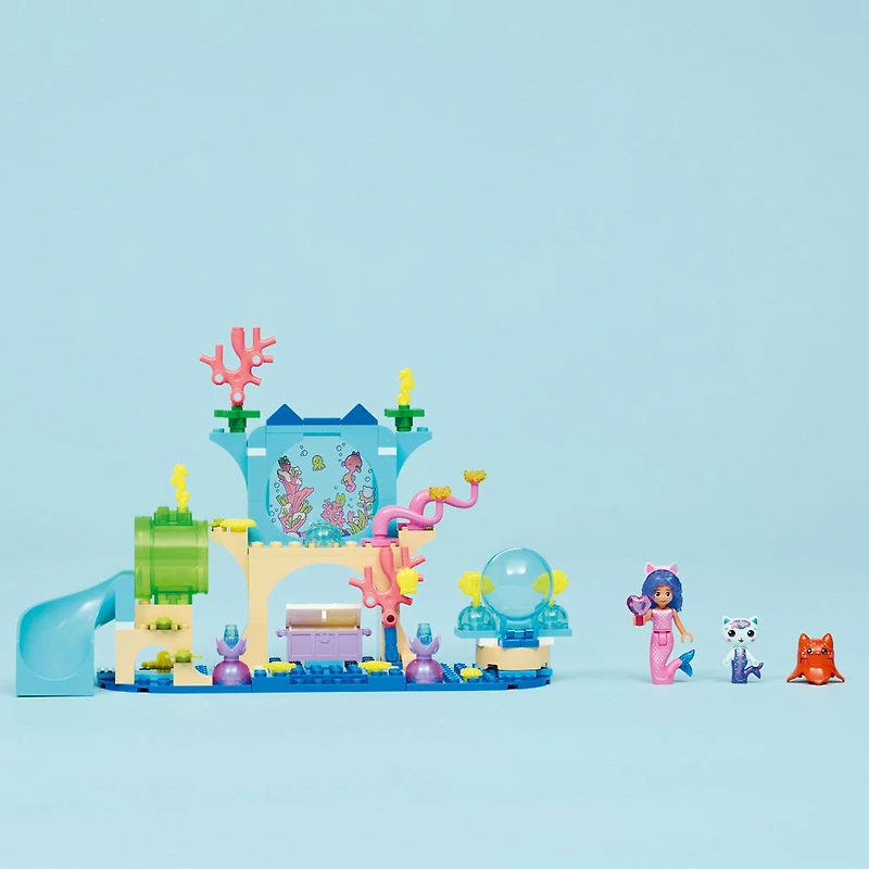 LEGO Gabby's Dollhouse Mermaid Gabby's Aquarium Adventure Building Blocks for Pretend Play 11204