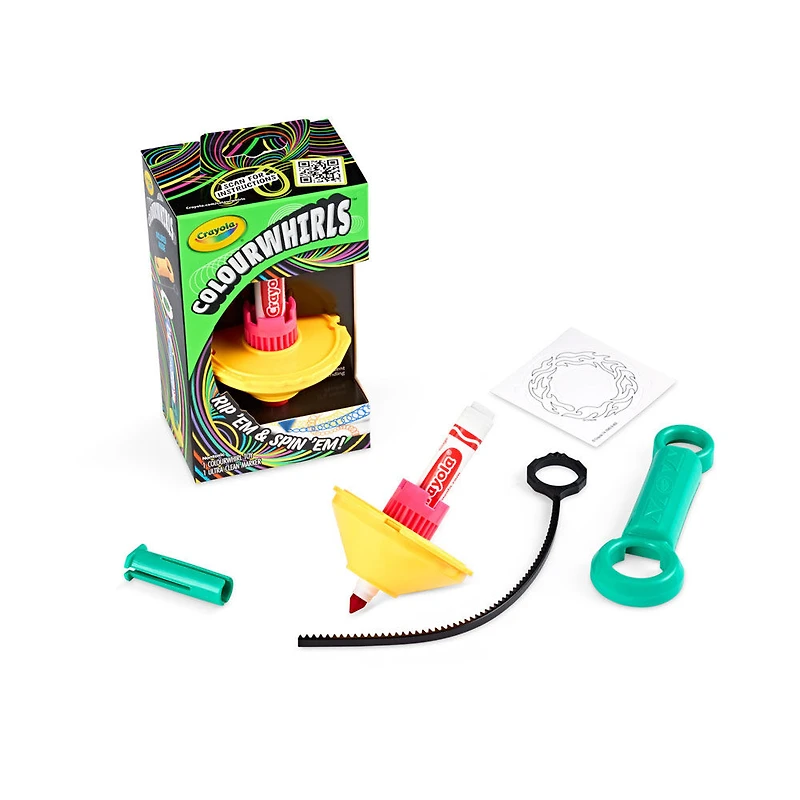 Crayola Colourwhirls néon, 1 pièce
