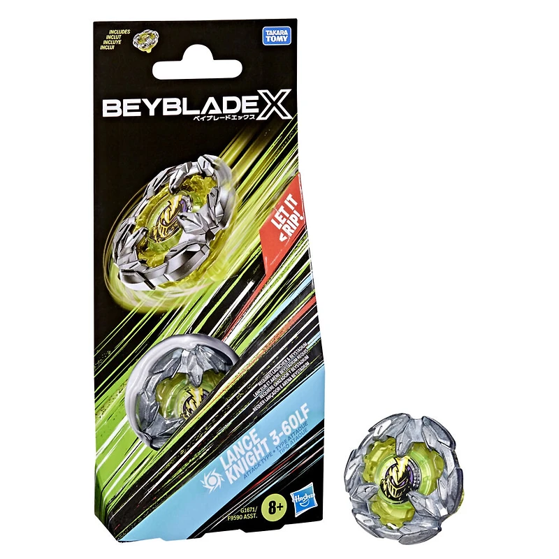 Beyblade X Lance Knight 3-60LF Booster Pack Set
