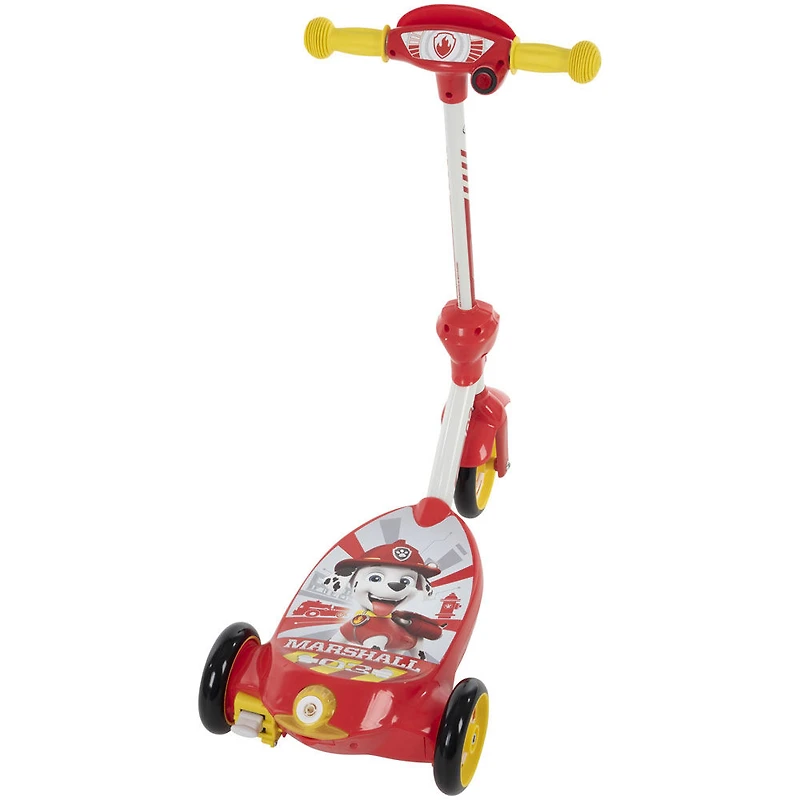 PAW Patrol Marshall Kids' Bubble Scooter Battery Ride-On, Red, 6V