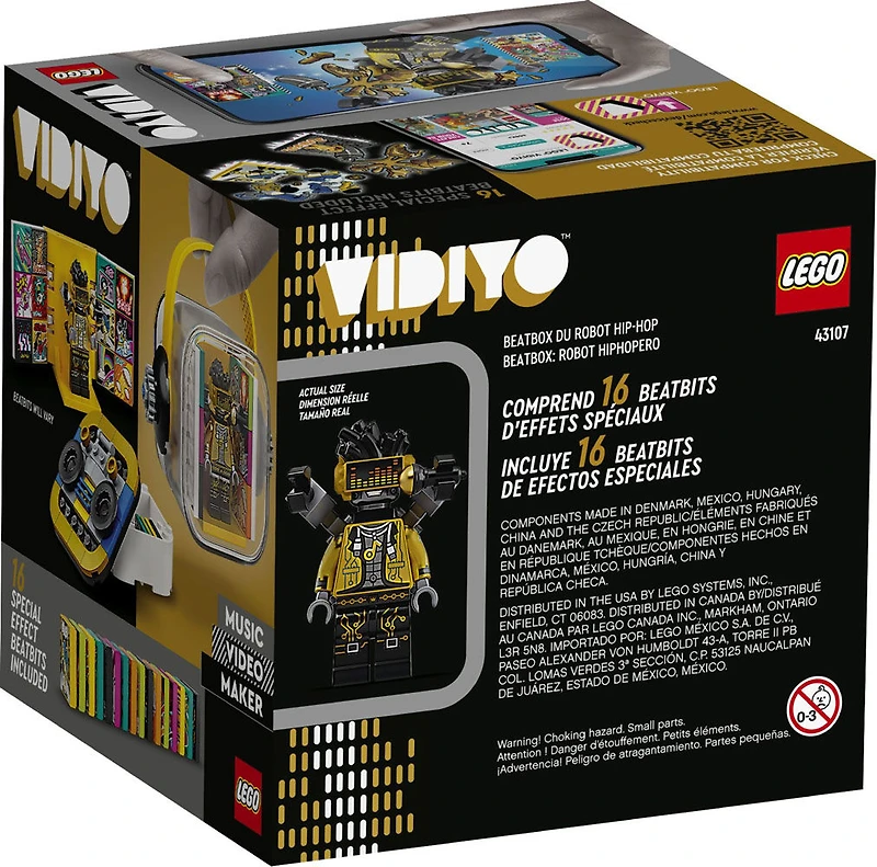 LEGO VIDIYO HipHop Robot BeatBox 43107 (73 pièces)