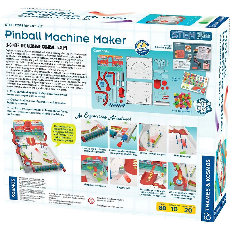 Pinball Machine Maker: Gumball Rally - English Edition