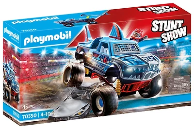 Playmobil - Stuntshow Monster truck de cascade Requin