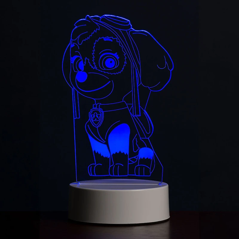 PAW Patrol 3D LED Night Light Skye