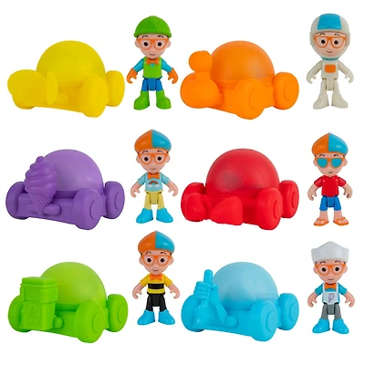 Blippi - Mobiles Blippi mystères - 1 par commande, la couleur peut varier (Chacun vendu séparément, sélectionné au hasard)