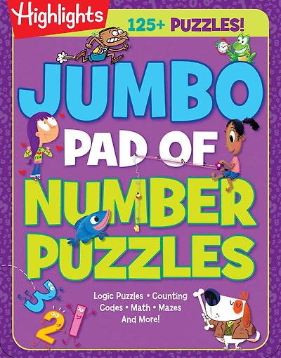Jumbo Pad of Number Puzzles - Édition anglaise