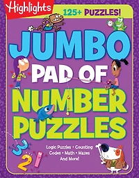 Jumbo Pad of Number Puzzles - Édition anglaise