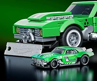 Mattel Brick Shop Hot Wheels Custom '68 Camaro Building Toy Kit (289 Pieces), for Collectors