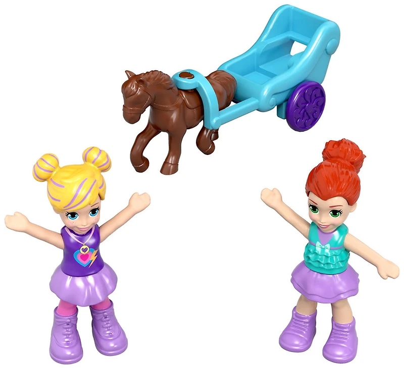 Polly Pocket - Pocket World - Micro-Polly et Micro-Lila