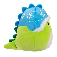 Squishmallows 5" - Danny le dinosaure vert avec chapeau bleu