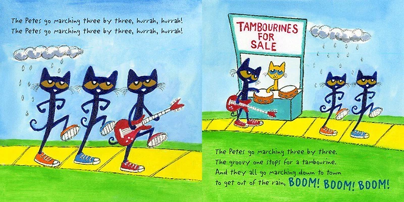 Pete the Cat: The Petes Go Marching - Édition anglaise