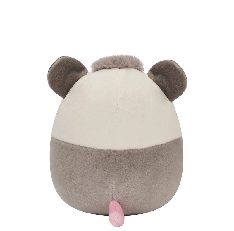 Squishmallow 5" - Luanne l'opossum gris et blanc