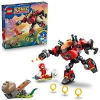 LEGO Sonic the Hedgehog Knuckles vs. Dr. Eggman Egg Crusher Mech Building Toy for Kids, Ages 8+ - 77005