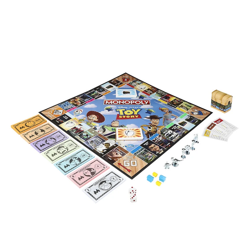 Jeu de plateau Monopoly Histoire de jouets
