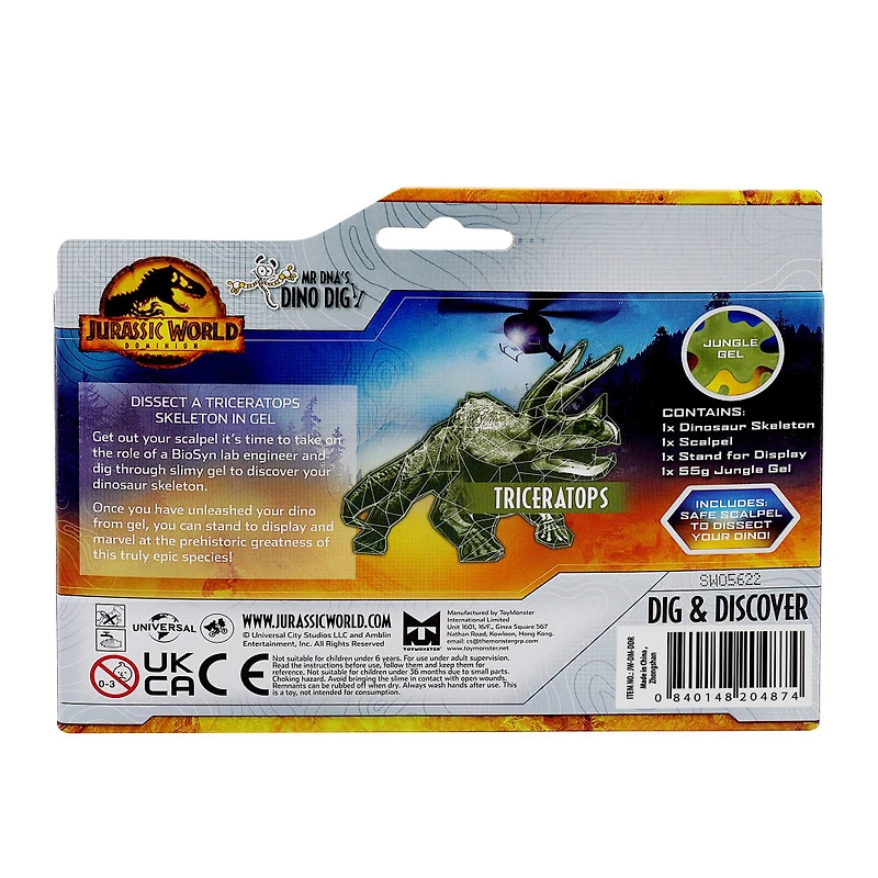 Jurassic World Mr DNA's Dino Dig - Triceratops
