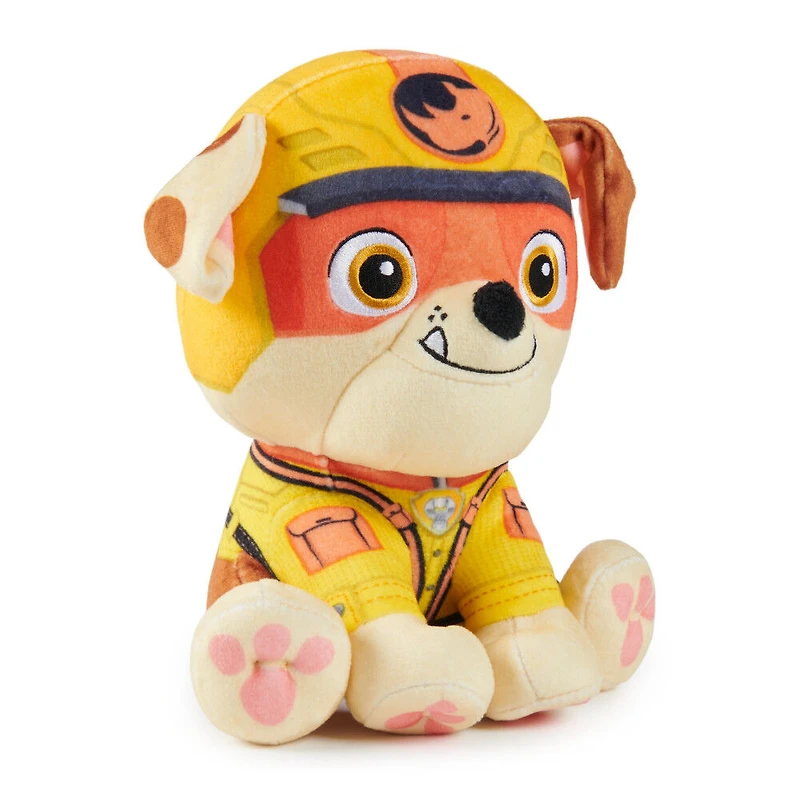 PAW Patrol Jungle Pups, Peluche Ruben de 20,3 cm, animal en peluche