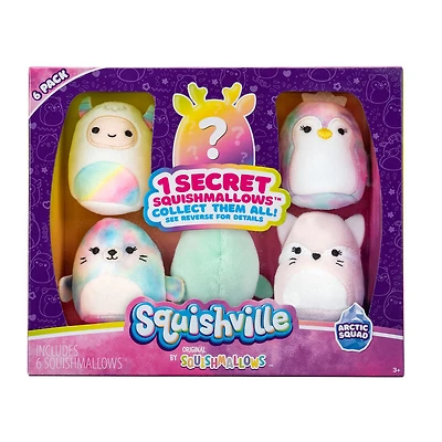 Squishville Mini Squishmallow 6 Pack - Arctic Squad