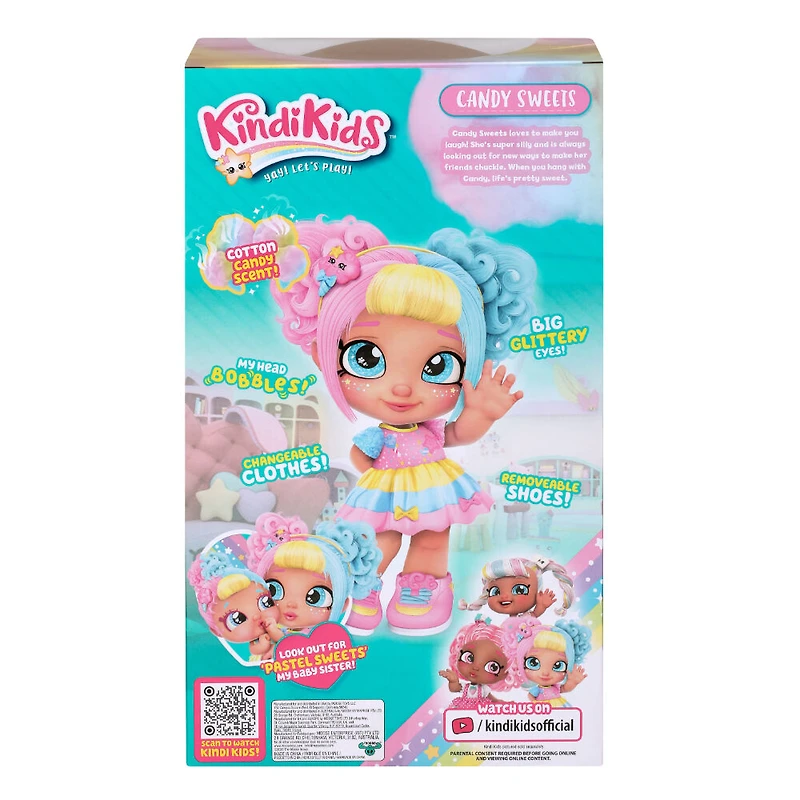 Kindi Kids Grande Soeur- Bonbons Poupée pour enfants