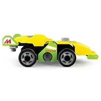 Meccano Junior, Kit de construction STEAM, Voiture de course
