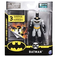 Figurine articulée BATMAN de 10 cm avec 3 accessoires mystère, Mission 5
