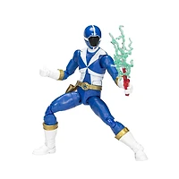 Power Rangers Lightning Collection, figurine Lightspeed Rescue Ranger Bleu premium de collection avec accessoires, 15 cm