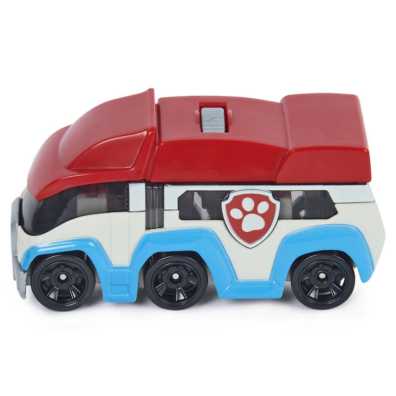 PAW Patrol, Jouet viseur Peek-A-View Vehicle Paw Patroller True Metal du film avec 4 scènes