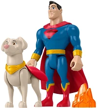 Coffret de figurines articulées DC Krypto Super-Chien – Superman et Ace