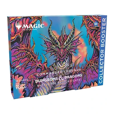 Magic the Gathering: Commander Legends Battle for Baldur's Gate Collector Booster Omega Box - English Edition