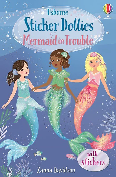 Sticker Dolly Dressing Stories 3: Mermaid In Trouble - English Edition