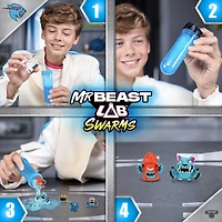 Essaims de laboratoire MrBeast, Mega Lab Pack, 12 essaims à l'intérieur, expérimentez pour faire muter vos essaims, mélangez, secouez