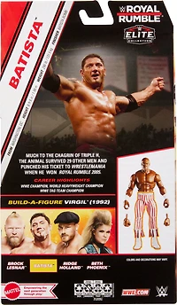 WWE - Collection Elite - Royal Rumble - Figurine articulée - Batista