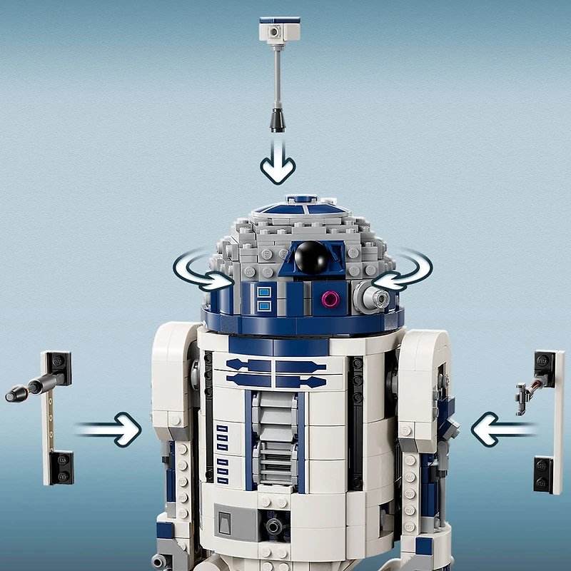 LEGO Star Wars R2-D2 Buildable Toy Droid for Display and Play 75379