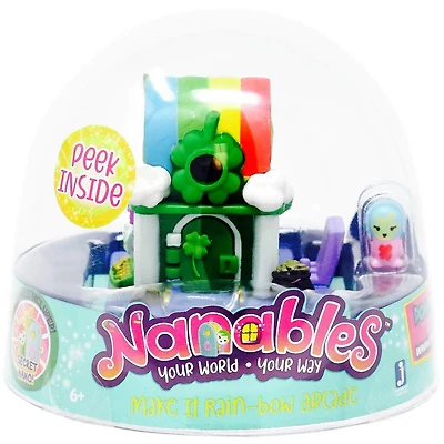 Nanables -  Make It Rain-bow Arcade Small House - English Edition