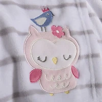 Koala Baby Soft And Cozy Appilque Baby Blanket - Owl