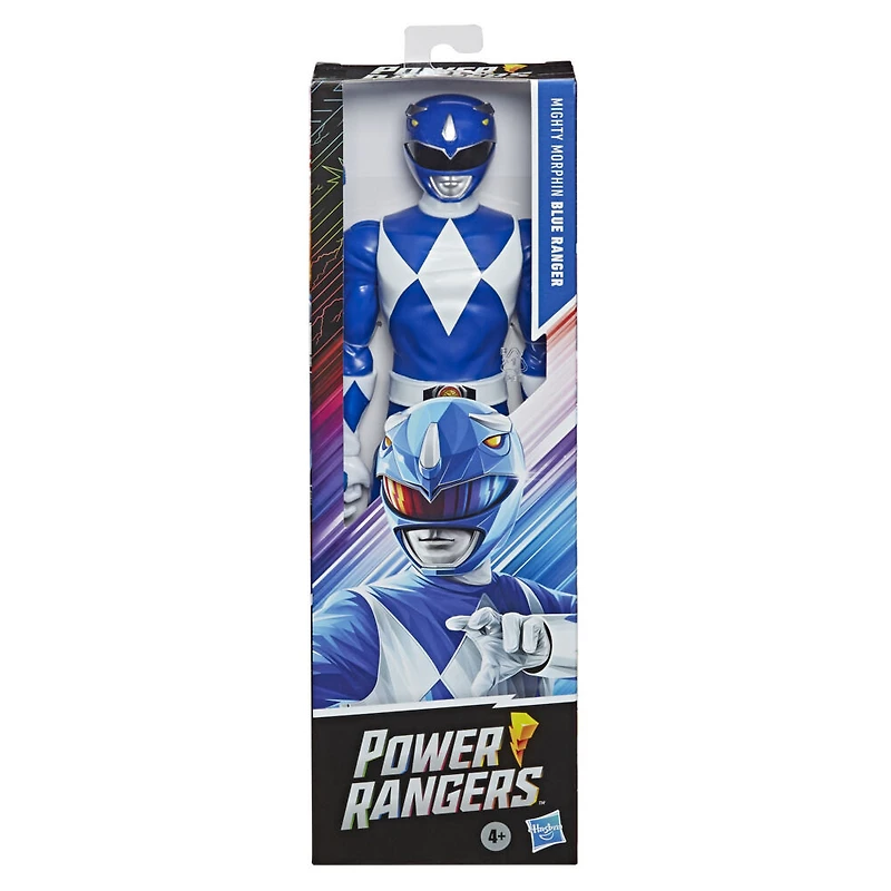 Power Rangers Mighty Morphin Blue Ranger 12-Inch Action Figure Toy