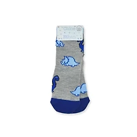 Chloe + Ethan - Chaussettes pour rout-Petits, Dinosaure Gris