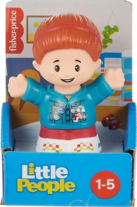 Fisher-Price Little People Girl in Jean Jacket Figure pour les tout-petits et les enfants d'âge préscolaire