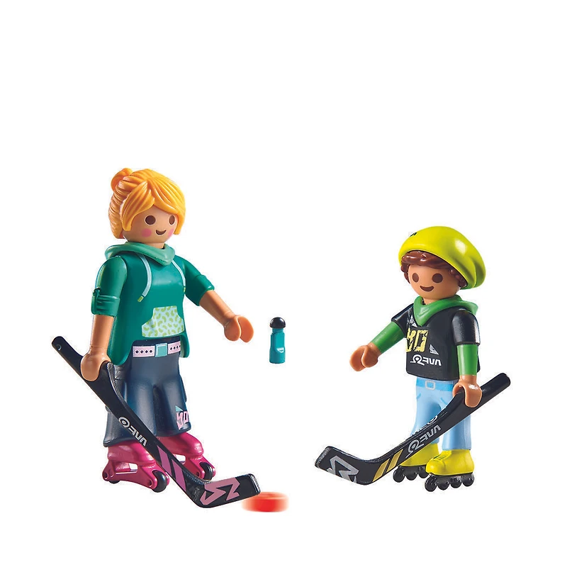Playmobil - Joueurs de roller hockey