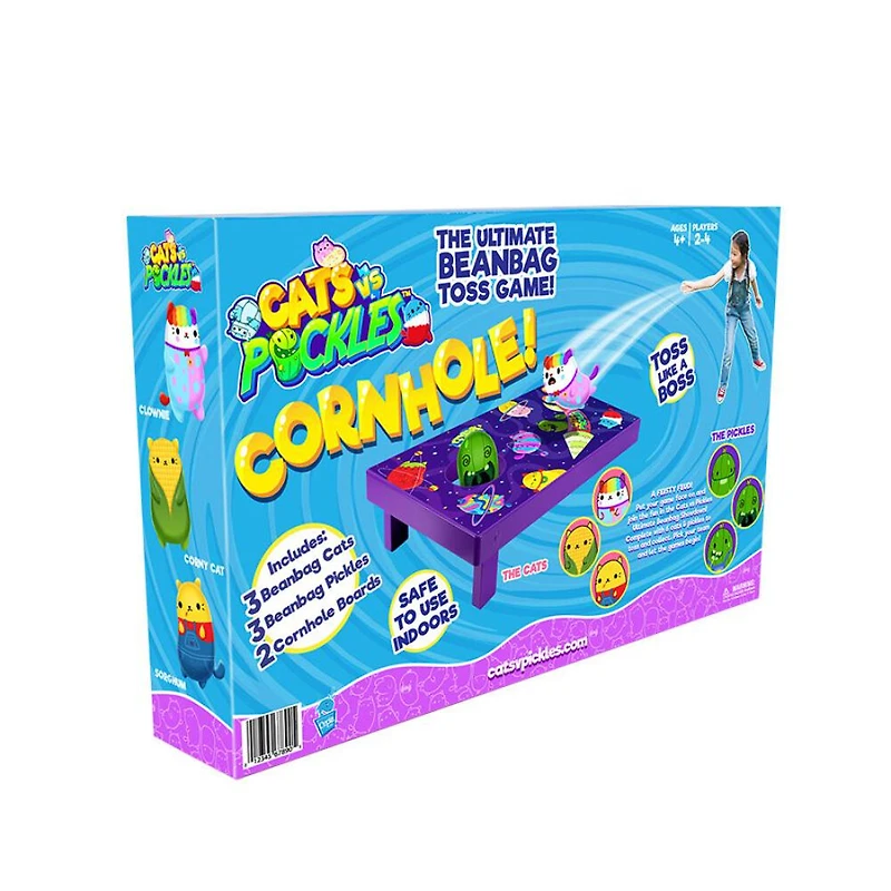 Cats vs Pickles! - Cornhold Game with Plush - English Edition