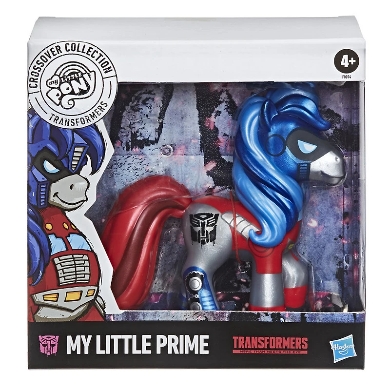 Collection Fusion My Little Pony et Transformer, My Little Prime, poney de collection inspiré des Transformers - Notre exclusivité
