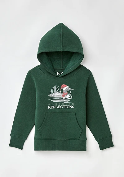 Northern Reflections Iconic Santa Hat Loon Hoodie