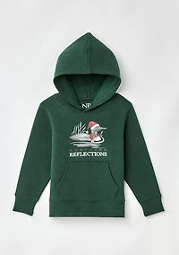 Northern Reflections Iconic Santa Hat Loon Hoodie