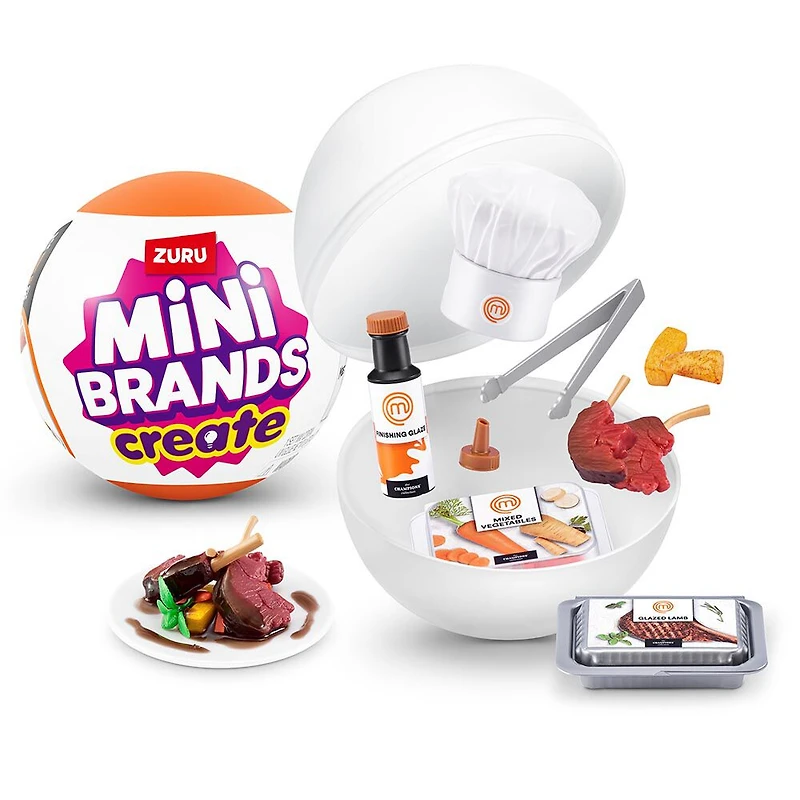 Capsule Mini Brands Créations MasterChef par ZURU