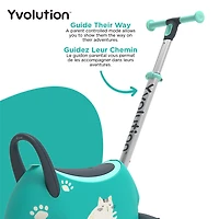 Yvolution Glider Luna Go Ride-On - Teal