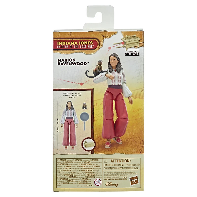 Indiana Jones et les Aventuriers de l'arche perdue, figurine Marion Ravenwood Adventure Series de 15 cm