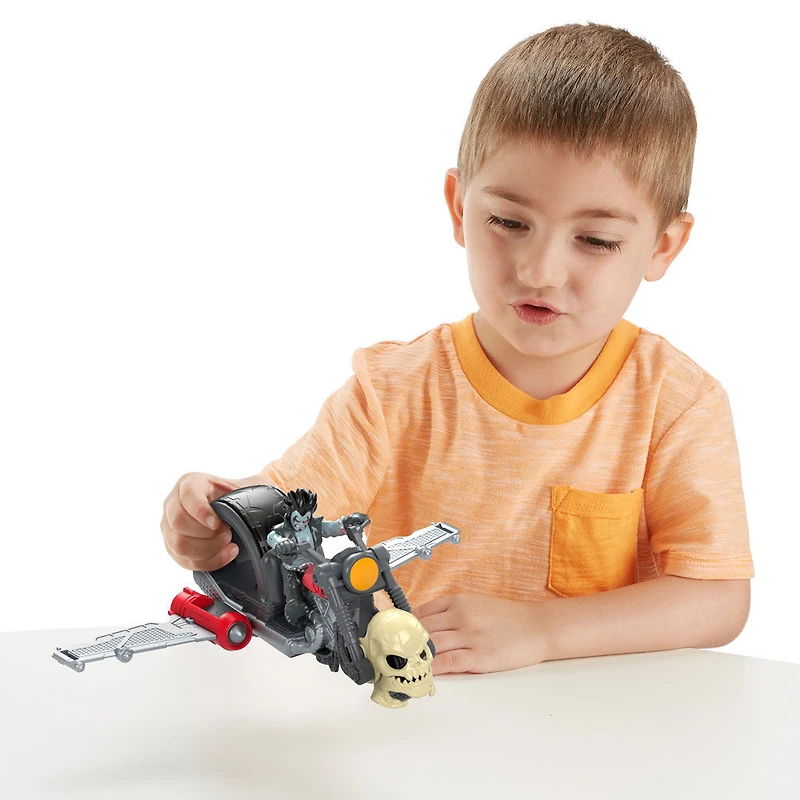 Coffret véhicule Batcycle Bat-Tech Imaginext DC Super Friends de Fisher-Price