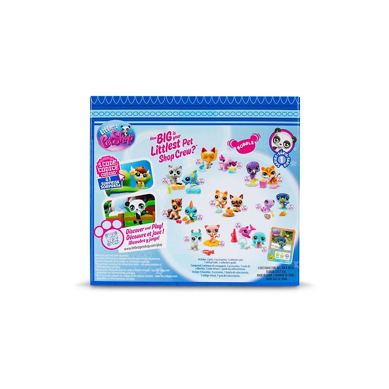 Littlest Pet Shop Pet Pairs, Paquet De 2 Amis Artistiques
