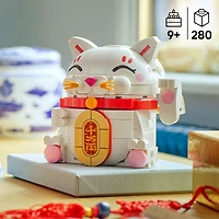 LEGO Lucky Cat Building Toy for Girls & Boys - Spring Festival Decoration for Kids, Ages 9+ - 40813